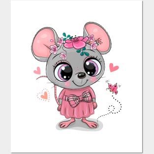 Cute Mouse Posters and Art